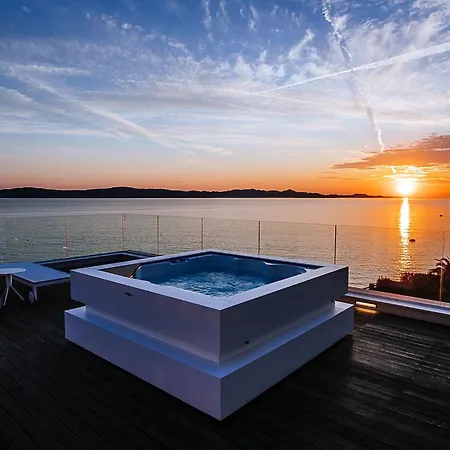Magical Zadar 6 Bedrooms Ocean Fantasy Astounding Sea Views Private Pool Villa Bibinje