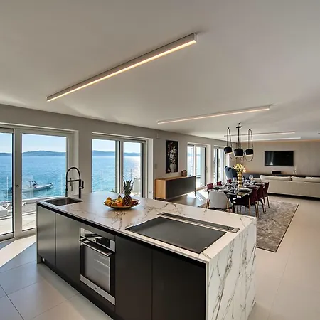 Magical Zadar 6 Bedrooms Ocean Fantasy Astounding Sea Views Private Pool Villa Bibinje